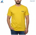 Yellow Round Neck T-Shirt