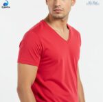 Red V Neck T-shirt