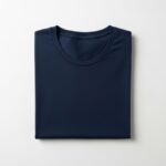 Navy Blue Round Neck T-Shirt