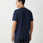 Navy Blue Round Neck T-Shirt
