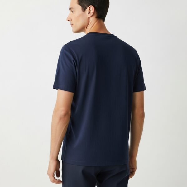 Navy Blue Round Neck T-Shirt